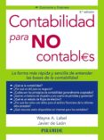 contabilidad para no contables-wayne label-javier de leon ledesma-9788436827064 contabilidad para no contables-wayne label-javier de leon ledesma-9788436827064