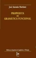 propuesta de gramatica funcional-jose antonio martinez-9788470902864 propuesta de gramatica funcional-jose antonio martinez-9788470902864