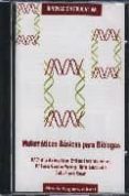 matematicas basicas para biologos (innovacion educativa) (cd-rom)-9788474917864 matematicas basicas para biologos (innovacion educativa) (cd-rom)-9788474917864