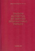 tratado elemental de derecho internacional privado-jose maria espinar vicente-9788481387964 tratado elemental de derecho internacional privado-jose maria espinar vicente-9788481387964