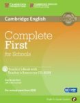complete first for schools for spanish speakers teacher s book with teacher s-9788483239964 complete first for schools for spanish speakers teacher s book with teacher s-9788483239964