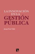 la innovación en la gestión pública-josep pont vidal-9788490972564 la innovación en la gestión pública-josep pont vidal-9788490972564