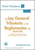 ley general tributaria y sus reglamentos de desarrollo (11ª ed.)-jose manuel perez lara-9788491195764 ley general tributaria y sus reglamentos de desarrollo (11ª ed.)-jose manuel perez lara-9788491195764