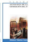 antologia de la generacion del 27-9788420727974 antologia de la generacion del 27-9788420727974