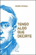 tengo algo que decirte-pedro poveda-9788427718074 tengo algo que decirte-pedro poveda-9788427718074