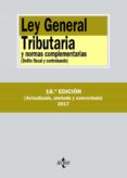 ley general tributaria y normas complementarias (18ª ed.): delito fiscal y contrabando-9788430971374 ley general tributaria y normas complementarias (18ª ed.): delito fiscal y contrabando-9788430971374