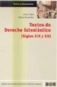 textos de derecho eclesiastico (siglos xix y xx)-ivan c. iban perez-9788434012974 textos de derecho eclesiastico (siglos xix y xx)-ivan c. iban perez-9788434012974