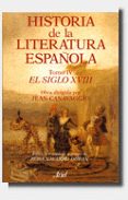 historia de la literatura española: el siglo xviii-9788434474574 historia de la literatura española: el siglo xviii-9788434474574