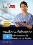 auxiliar de enfermeria: administracion del principado de asturias : temario (vol. ii)-9788468189574 auxiliar de enfermeria: administracion del principado de asturias : temario (vol. ii)-9788468189574