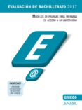 griego. evaluacion de bachillerato 2017-9788469834374 griego. evaluacion de bachillerato 2017-9788469834374
