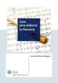 guia para elaborar la memoria-antonio m. olleros rodriguez-9788482358574 guia para elaborar la memoria-antonio m. olleros rodriguez-9788482358574