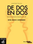 de dos en dos (intermedio)-neus sans-9788484431374 de dos en dos (intermedio)-neus sans-9788484431374