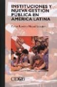instituciones y nueva gestion publica en america latina-carles ramio-9788487072574 instituciones y nueva gestion publica en america latina-carles ramio-9788487072574