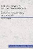 ley del estatuto de los trabajadores 2015. texto refundido aproba do por real dec-9788490855874 ley del estatuto de los trabajadores 2015. texto refundido aproba do por real dec-9788490855874