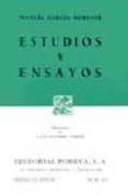 estudios y ensayos-manuel garcia morente-9789684525474 estudios y ensayos-manuel garcia morente-9789684525474