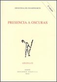 presencia a oscuras (2ª ed.)-ernestina de champourcin-9788432135484 presencia a oscuras (2ª ed.)-ernestina de champourcin-9788432135484