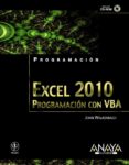 excel 2010: programacion con vba-john walkenbach-9788441528284 excel 2010: programacion con vba-john walkenbach-9788441528284
