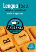 lengua facil para bachillerato (chuletas)-9788467027884 lengua facil para bachillerato (chuletas)-9788467027884