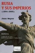 rusia y sus imperios (1894-2005)-jean meyer-9788483830284 rusia y sus imperios (1894-2005)-jean meyer-9788483830284