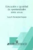 educacion e igualdad de oportunidades entre sexos-xose r. fernandez vazquez-9788485840984 educacion e igualdad de oportunidades entre sexos-xose r. fernandez vazquez-9788485840984