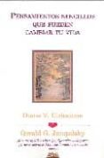pensamientos sencillos que pueden cambiar tu vida-diane v. cirincione-9788487598784 pensamientos sencillos que pueden cambiar tu vida-diane v. cirincione-9788487598784
