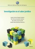 investigacion en el saber juridico (ebook)-9789587148084 investigacion en el saber juridico (ebook)-9789587148084