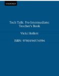 tech talk teacher s book (pre-intermediate)-vicki hollett-9780194574594 tech talk teacher s book (pre-intermediate)-vicki hollett-9780194574594