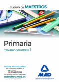 cuerpo de maestros primaria. temario volumen 1-9788414201794 cuerpo de maestros primaria. temario volumen 1-9788414201794