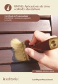 aplicacion de otros acabados decorativos. mamr0208 (ebook)-9788416629794 aplicacion de otros acabados decorativos. mamr0208 (ebook)-9788416629794