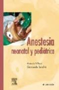 anestesia neonatal y pediatrica-a. villani-g. serafini-9788445815694 anestesia neonatal y pediatrica-a. villani-g. serafini-9788445815694
