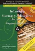 cuerpo de profesores de enseñanza secundaria y profesores tecnico s de formacion profesional. informatica y sistemas y aplicacionesinformaticas. programacion didactica-9788466543194 cuerpo de profesores de enseñanza secundaria y profesores tecnico s de formacion profesional. informatica y sistemas y aplicacionesinformaticas. programacion didactica-9788466543194