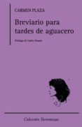 breviario para tardes de aguacero-carmen plaza arnaiz-9788478395194 breviario para tardes de aguacero-carmen plaza arnaiz-9788478395194