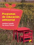 programas de educación ambiental-paz lassalle, matthieu gresa vicente-9788491710394 programas de educación ambiental-paz lassalle, matthieu gresa vicente-9788491710394
