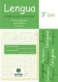 lengua 3 eso adaptacion curricular: una propuesta motivadora y ef icaz-9788497006194 lengua 3 eso adaptacion curricular: una propuesta motivadora y ef icaz-9788497006194