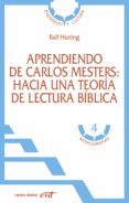 aprendiendo de carlos mesters: hacia una teoria de lectura biblica (ebook)-9788499455594 aprendiendo de carlos mesters: hacia una teoria de lectura biblica (ebook)-9788499455594
