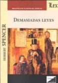 demasiadas leyes-herbert spencer-9789563921694 demasiadas leyes-herbert spencer-9789563921694