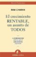 el crecimiento rentable: un asunto de todos-9788495787644 el crecimiento rentable: un asunto de todos 9788495787644