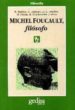 michel foucault, filosofo-9788474323894 michel foucault, filosofo 9788474323894