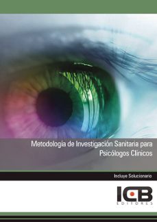Portada de MANUAL METODOLOGIA DE INVESTIGACION SANITARIA PARA PSICOLOGOS CLINICOS