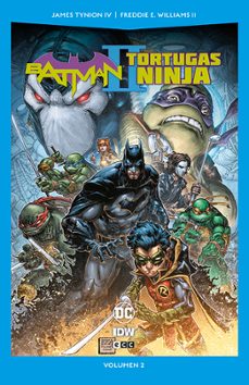 Portada de BATMAN/TORTUGAS NINJA VOL. 2 DE 3 (DC POCKET)