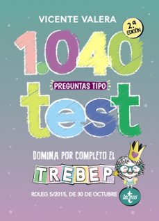 Portada de 1040 PREGUNTAS TIPO TEST TREBEP (2ª ED.)