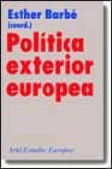 Portada de POLITICA EXTERIOR EUROPEA