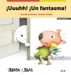 Portada de ¡UUUHH! ¡UN FANTASMA! (LETRA IMPRENTA)