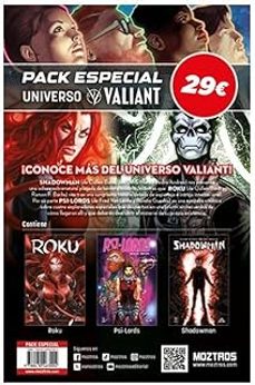 Portada de UNIVERSO VALIANT (PACK ESPECIAL)