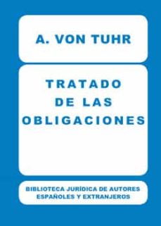Portada de TRATADO DE LAS OBLIGACIONES (2 VOLS.)