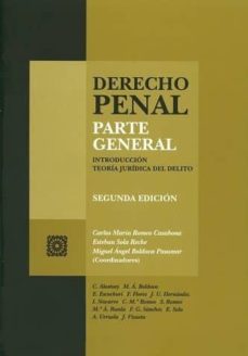 Portada de DERECHO PENAL. PARTE GENERAL (2ª ED.)