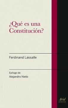 Portada de ¿QUE ES UNA CONSTITUCION?