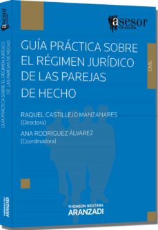 Portada de GUIA PRACTICA SOBRE EL REGIMEN JURIDICO DE LA PAREJAS DE HECHO