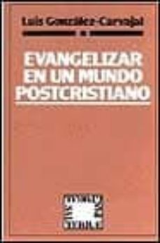 Portada de EVANGELIZAR EN UN MUNDO POSTCRISTIANO