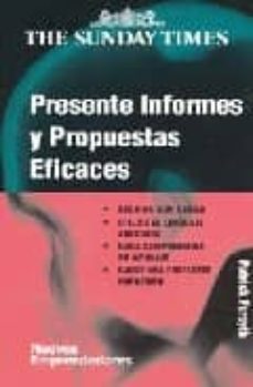 Portada de PRESENTE INFORMES Y PROPUESTAS EFICACES